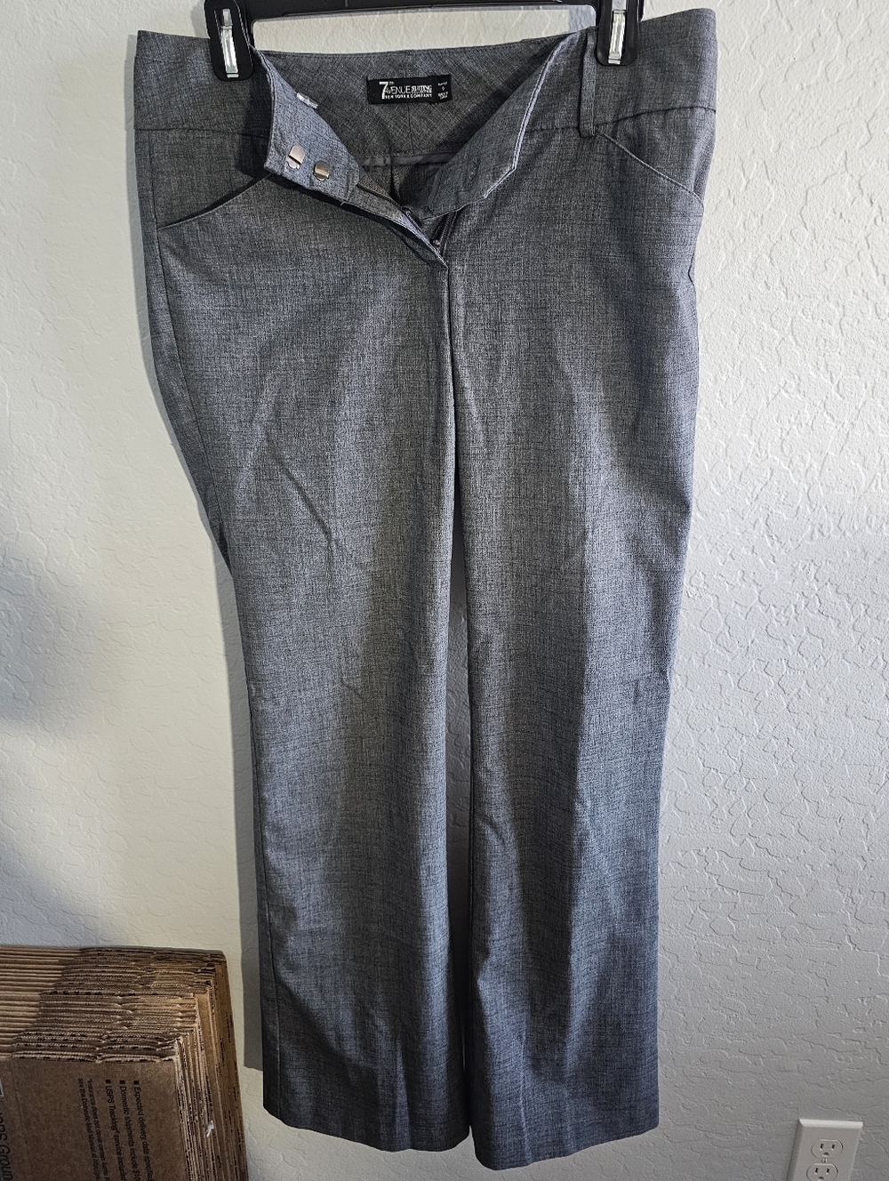 New York & Company Gray Slacks, Size 0